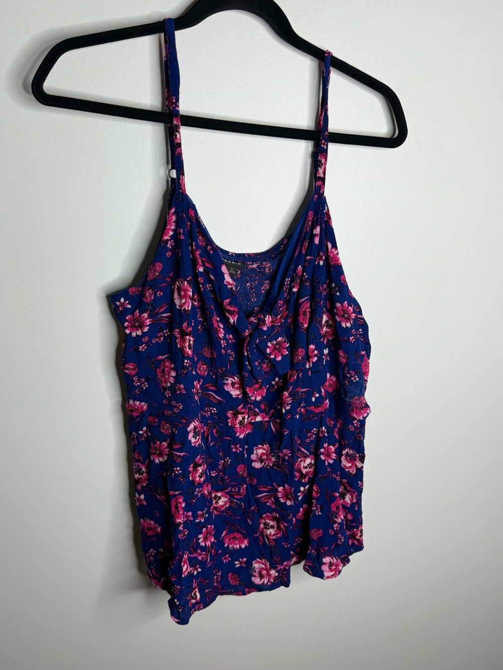 torrid Navy Floral Spaghetti-Strap Tank size 3x